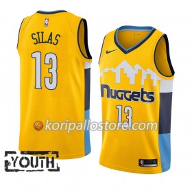 Denver Nuggets Xavier Silas 13 2018-2019 Nike Keltainen Lasten Pelipaidat Swingman
